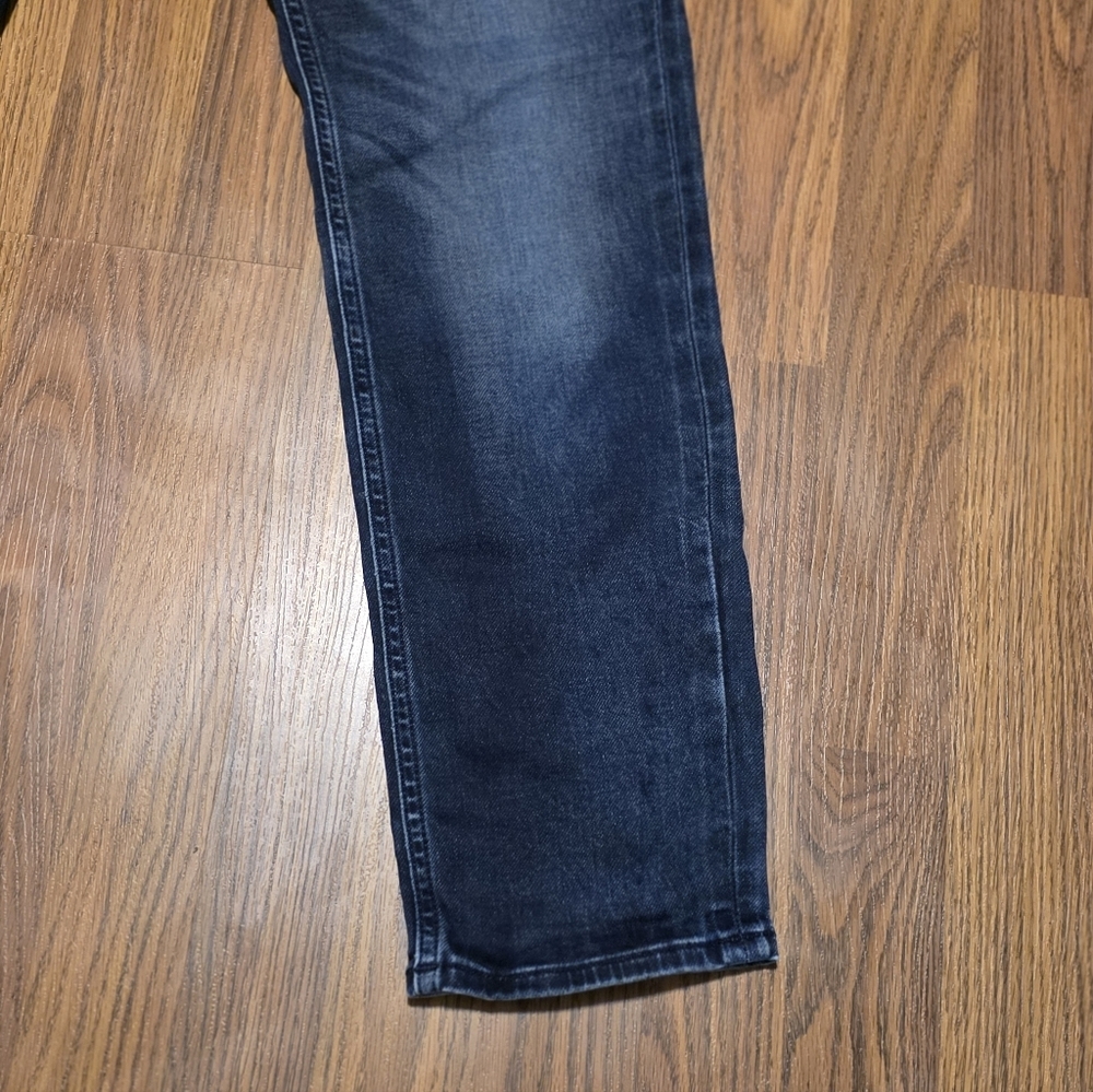 Jack & Jones Mike Jeans Mens 29x30 Comfort Fit Indigo Knit Button Fly Turkey A2 - Picture 2 of 14